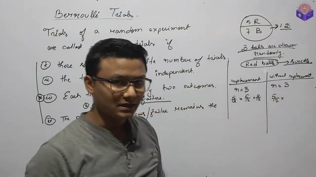 Class 12 || Lecture 13.13 || Bernoulli Trials and Binomial Distribution || in manipuri. смотреть онлайн