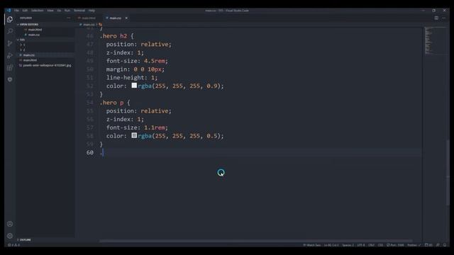 Build a Landing Page with waves animation using HTML & CSS смотреть онлайн
