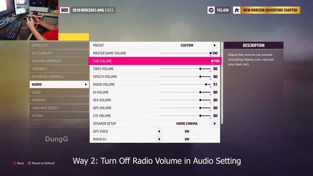 Forza Horizon 5 How To Turn Off Music - Radio