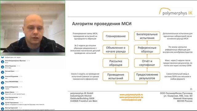 Межлабораторные сличительные испытания МСИ - критерий оценки надёжности результатов испытаний.