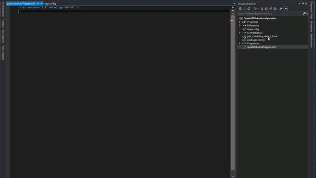 Quartz.NET - XML Configuration смотреть онлайн