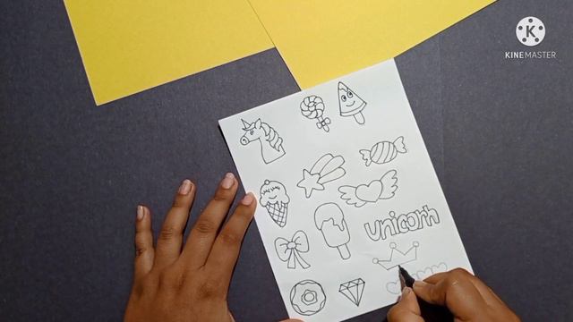 DIY Handmade Stickers Book || How to make Stickers without double tape 👆🏻👆🏻|| #sticker #craft смотреть онлайн