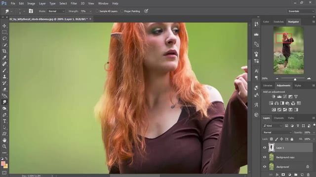 fantasy with blur | photoshop cc 2015.5 tutorial смотреть онлайн