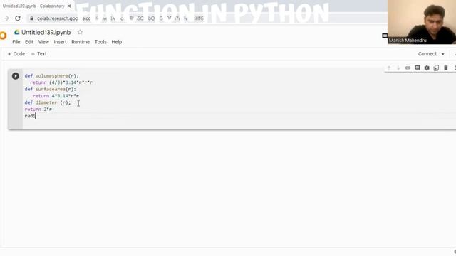 Function in Python смотреть онлайн