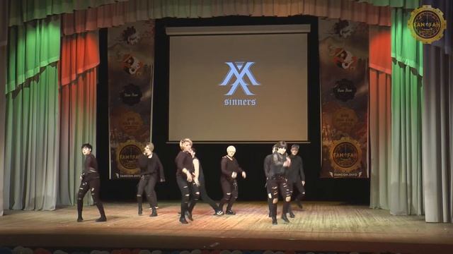 Танец Sinners - Monsta X - intro+Stuck [Fan Fan 2017 Time Machine] смотреть онлайн