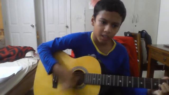 WHAT A LIFE GUITAR COVER(WITH INTRO SINGLE CHORD смотреть онлайн