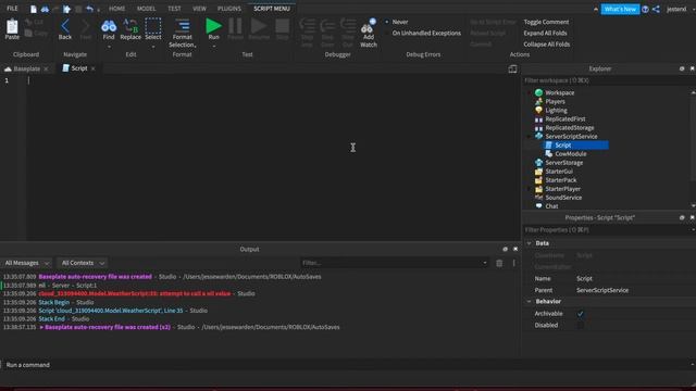 Roblox Coding: Module Scripts