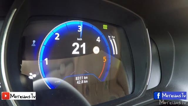 Renault Kadjar 1.6 130 ch 4WD 0 à 100 km/h смотреть онлайн