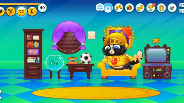 Продолжаю играть в игру Котик Бубу смотреть онлайн