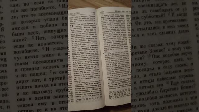 Евангелие от Луки - 13 глава. смотреть онлайн