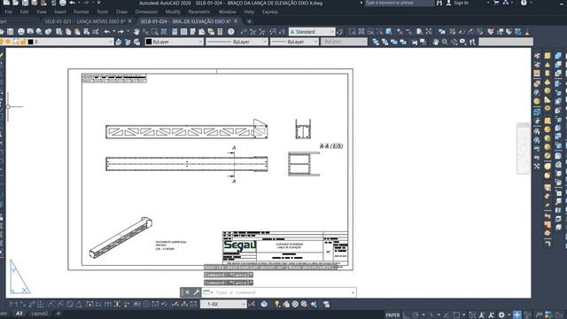 3D PARA 2D NO AUTOCAD смотреть онлайн