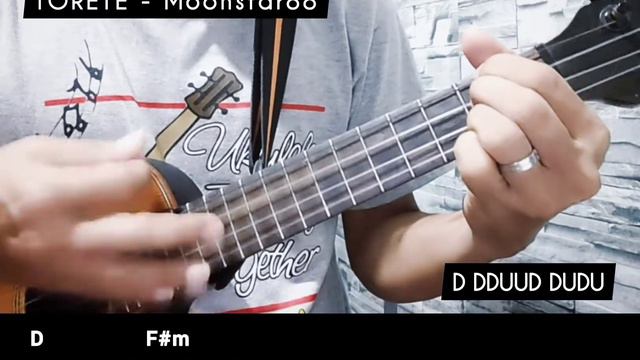 Torete - Moonstar88 (Ukulele Lyrics With Chords) смотреть онлайн
