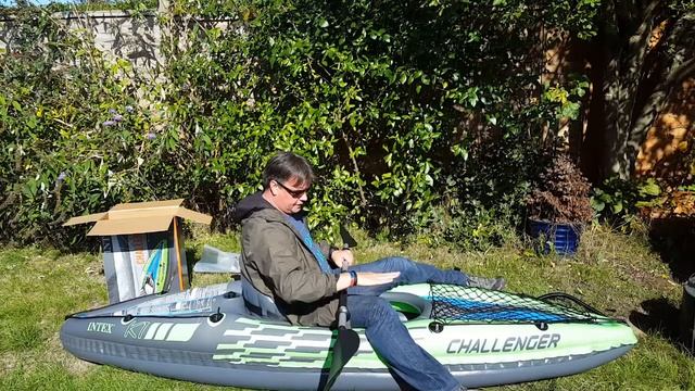Intex Challenger K1 Review & Test on the River Thames смотреть онлайн