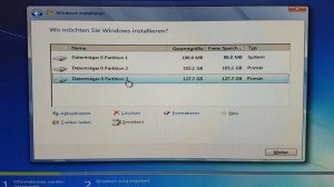 форматировать и разделить жесткий диск при установке Windows