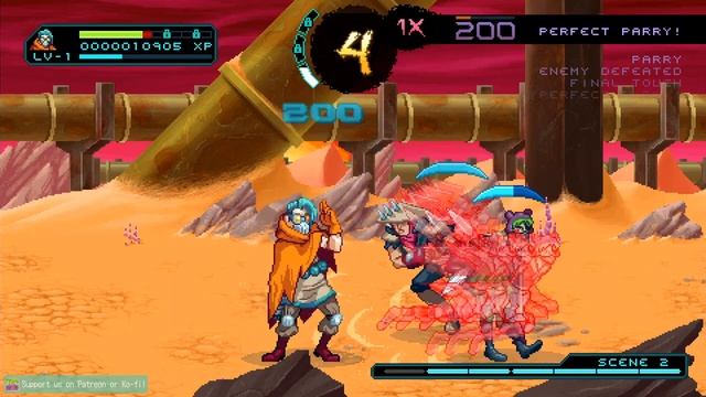 [Indie Gem]: Way of the Passive Fist (Gameplay) — Arcade Beat 'em Up Brawler ALL About Blocking смотреть онлайн
