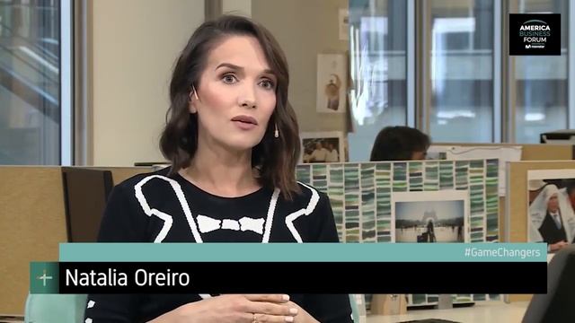 Natalia Oreiro - AMERICA BUSINESS FORUM 2019 смотреть онлайн