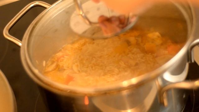 Дикий рис с грибами и красным перцем (vegan) смотреть онлайн