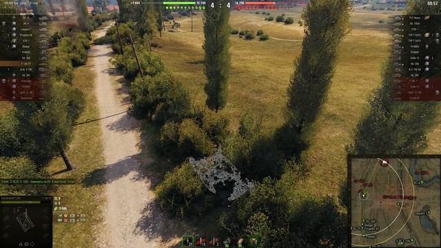 Нашел удобный куст и насветил 20к на Т-100 ЛТ смотреть онлайн