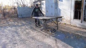 Сварочный и монтажный  стол (складной)из профильной трубы