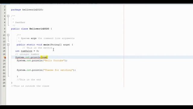 Java Tutorial: How to declare a Int data type in Java смотреть онлайн