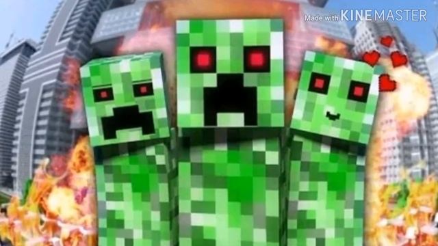 Песня зелёный няша крипер