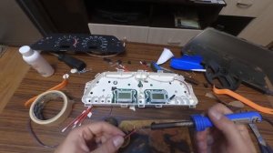 пересвет щитка приборов нива 2131