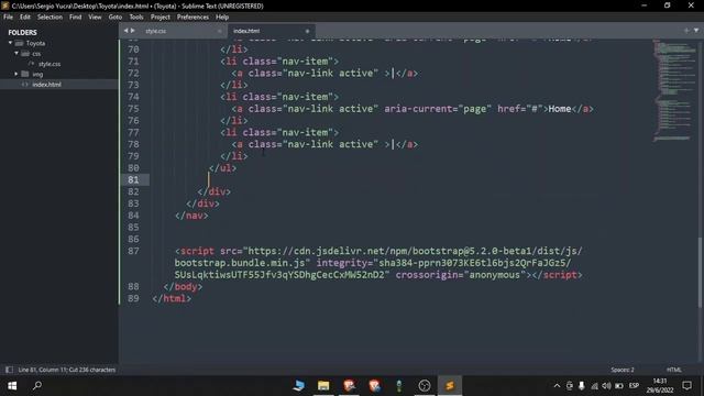 PARTE 1 - CREANDO UNA PAGINA WEB CON BOOTSTRAP (FRONTED) смотреть онлайн