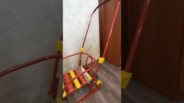 САНКИ NIKA KIDS Тимка универсал Т5У. ОБЗОР. ПЛЮСЫ. МИНУСЫ. СРАВНЕНИЕ С ДРУГОЙ МОДЕЛЬЮ NIKA NIKKI 3.