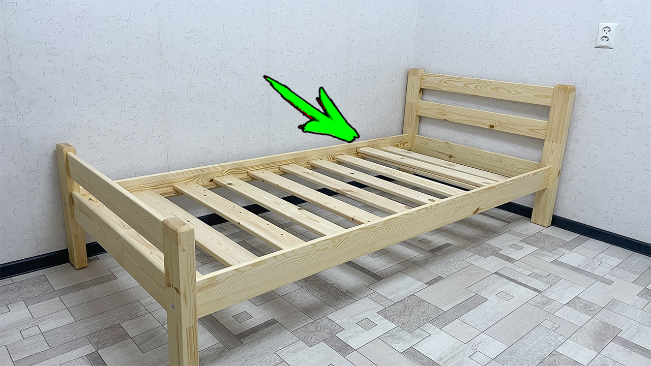 Кровать из массива дерева с OZON смотреть онлайн