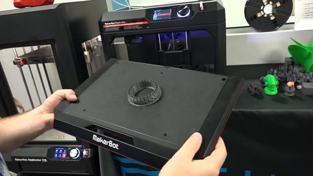 Makerbot Replicator+ Desktop 3D Printer смотреть онлайн