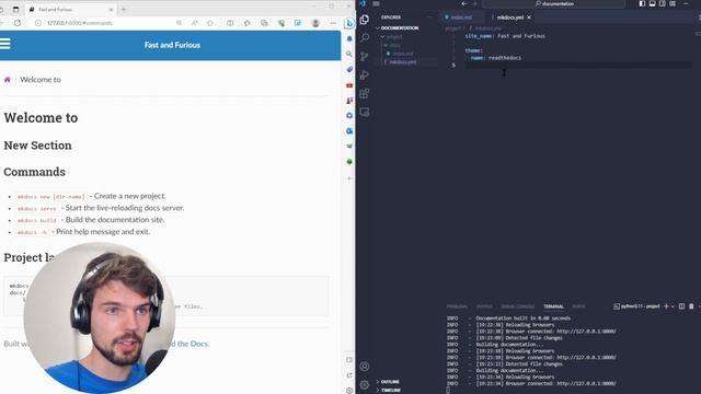 Level up your Python projects with MkDocs (Tutorial) смотреть онлайн