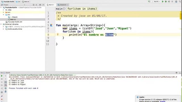Capítulo 29 Kotlin - Ciclo For смотреть онлайн