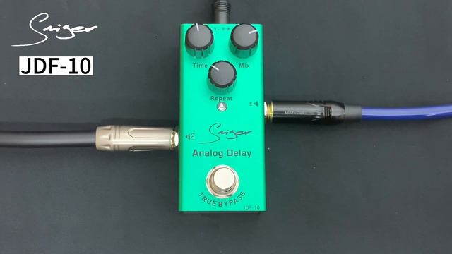 Smiger Guitar effect pedal, JDF-10 Analog Delay смотреть онлайн