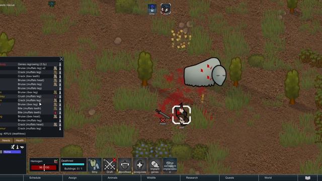 Biotech Scenario: The Sanguophage is a BADASS MELEE GOD смотреть онлайн