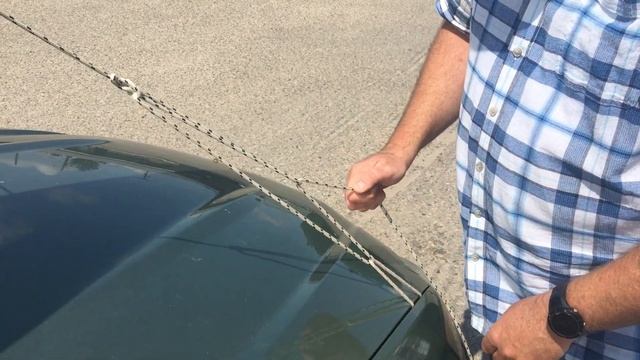 How to tie a canoe onto your car: Trucker's Hitch смотреть онлайн