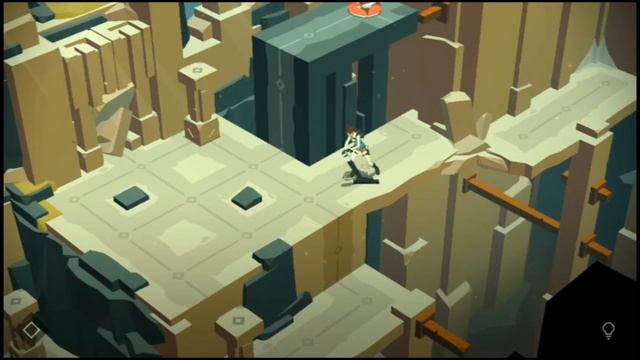 Lara Croft GO прохождение лабиринт камней 6-9