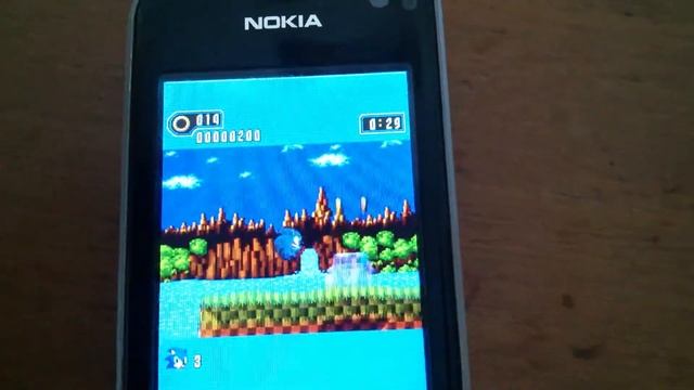 Sonic the Hedgehog parte 1 en Nokia 6210 navigator смотреть онлайн