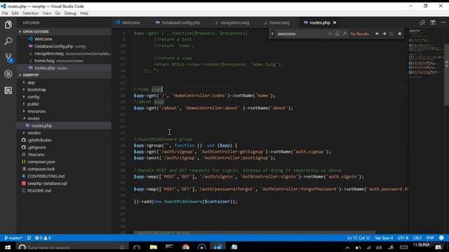 Web Development Course laravel 5.5 ORM and Raw PHP | Introduction to routing смотреть онлайн