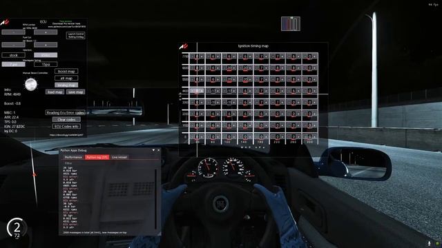 Assetto Corsa - new Ecu Tuner #19 Simple Ecu error codes logger смотреть онлайн