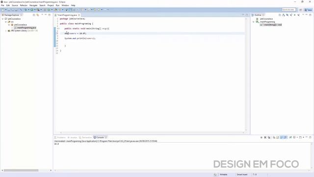 Curso Básico de Java - Aula 10 Variável Float смотреть онлайн