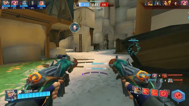Играю за всех персонажей в Paladins. (Часть 2) смотреть онлайн