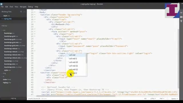 PHP MySql | Regsitration and login form 1 смотреть онлайн