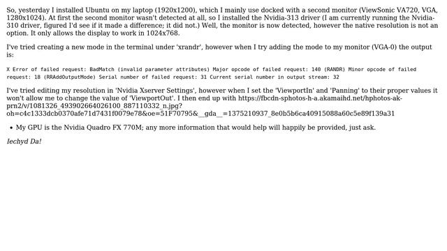 How to force native resolution on secondary monitor? смотреть онлайн