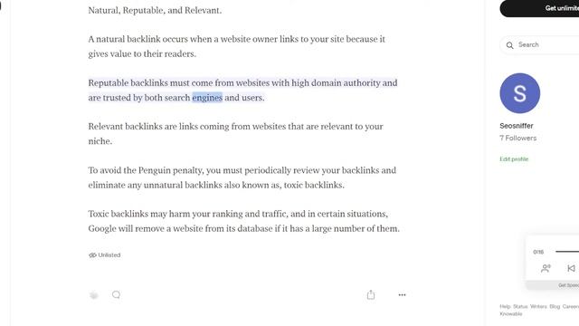 The Three Core Elements of High-Quality Backlinks смотреть онлайн