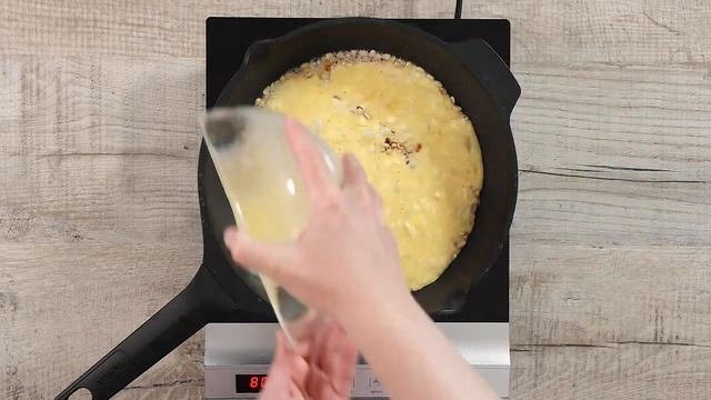 Омлет с рикоттой и шпинатом смотреть онлайн