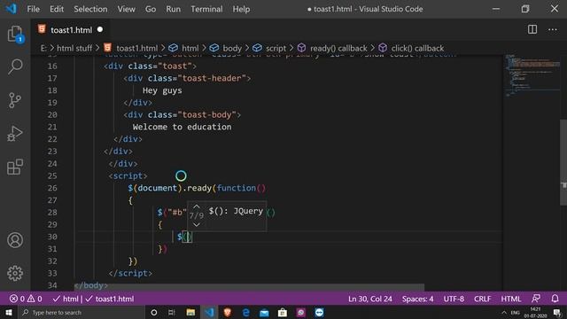 33 Bootstrap 4 Toast in Hindi | Bootstrap Tutorial in Hindi смотреть онлайн