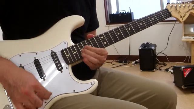 Fender Mexico Ritchie Blackmore Stratocaster Demo①Clean смотреть онлайн