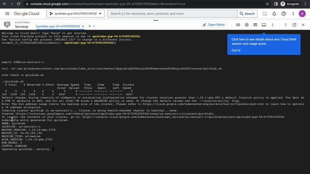 Upgrading Google Kubernetes Engine Clusters || #qwiklabs || #googlecourses || [With Explanation?️ смотреть онлайн