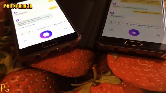 Алиса с Алисой Разговор разговаривают!!! (новый голосовой помощник))) смотреть онлайн