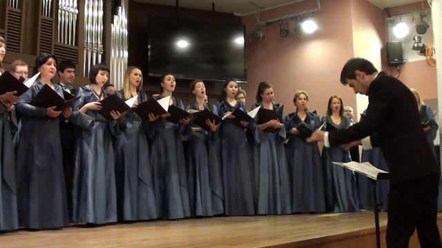 С. Рахманинов - "Литургия Св. Иоанна Златоуста" - "Благослави, душе моя, Господа" - Хор В. Минина смотреть онлайн